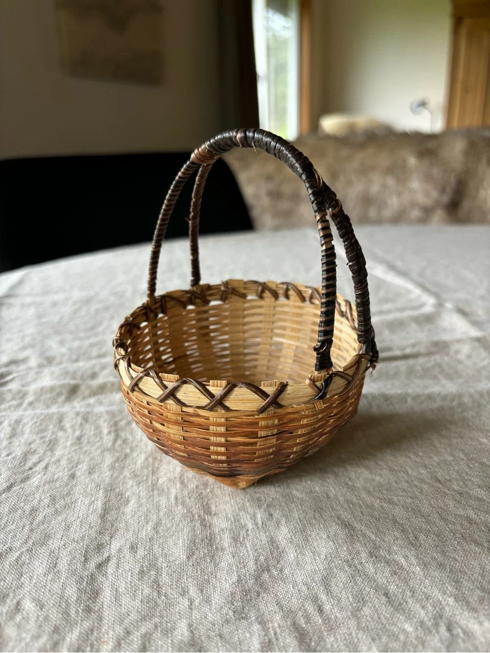 Tiny Vintage Basket